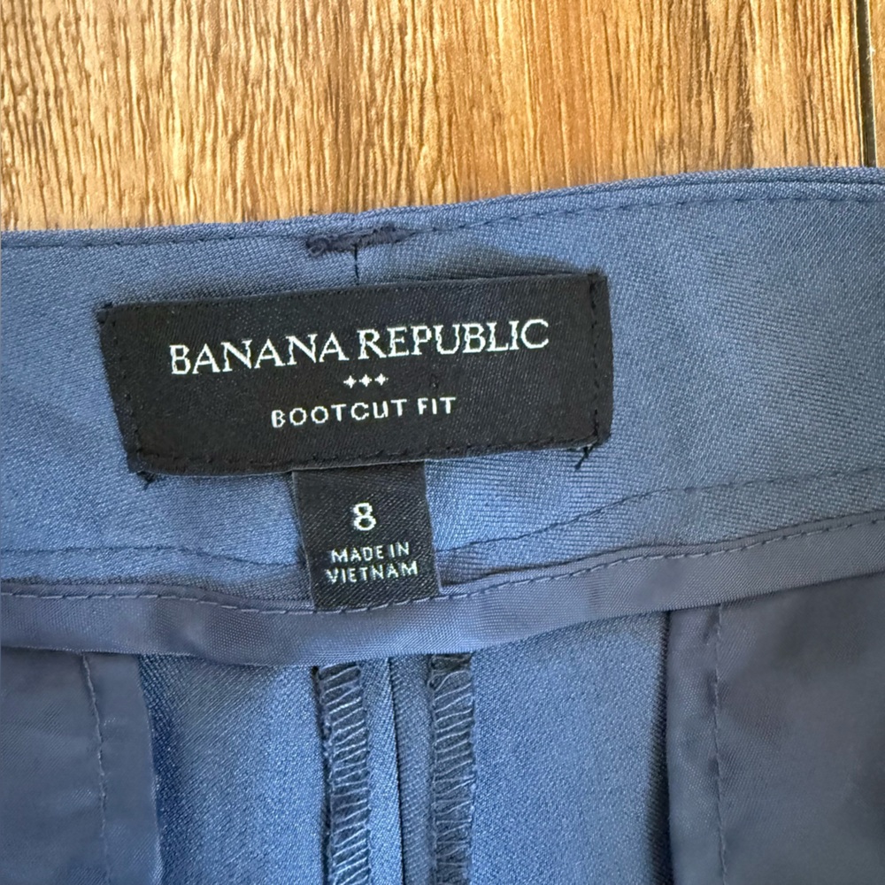 Banana Republic Women’s Gray Bootcut Dress Pants Slacks Size 8 - Picture 4 of 10